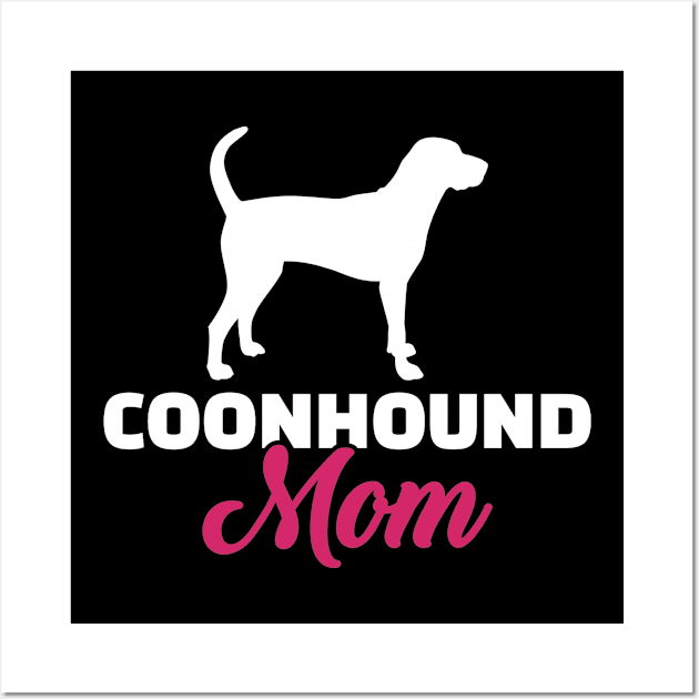 Coonhound mom Wall Art by Designzz